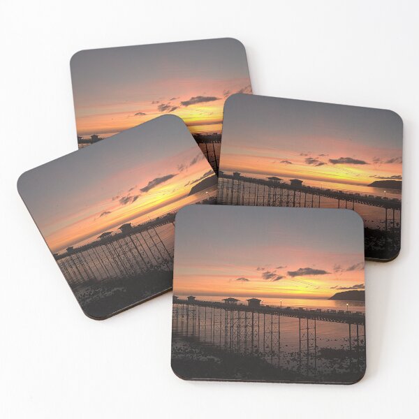 Item preview, Spring sunrise Llandudno Pier designed and sold by Derren Jones.