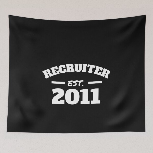 Item preview, Recruiter Est. 2011 designed and sold by Click-Like.