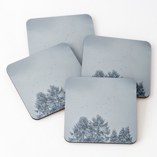 Item preview, Snowy tree tops designed and sold by Lyn  Randle.