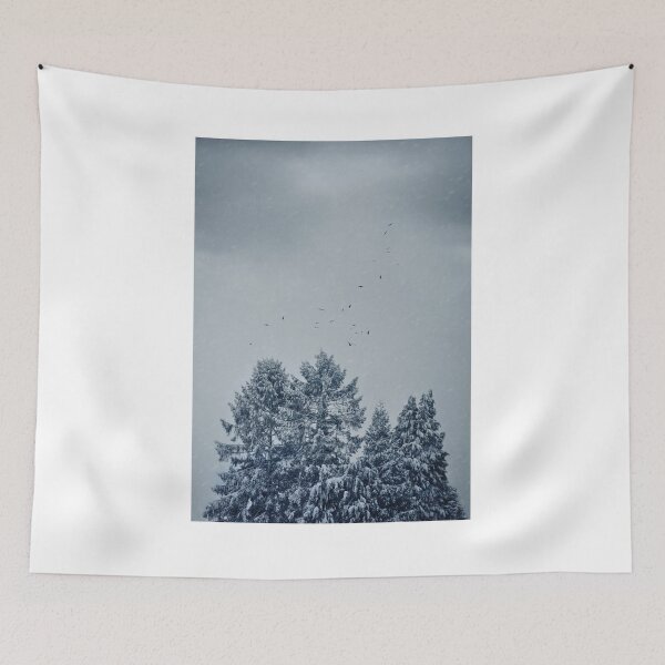 Item preview, Snowy tree tops designed and sold by Lyn  Randle.