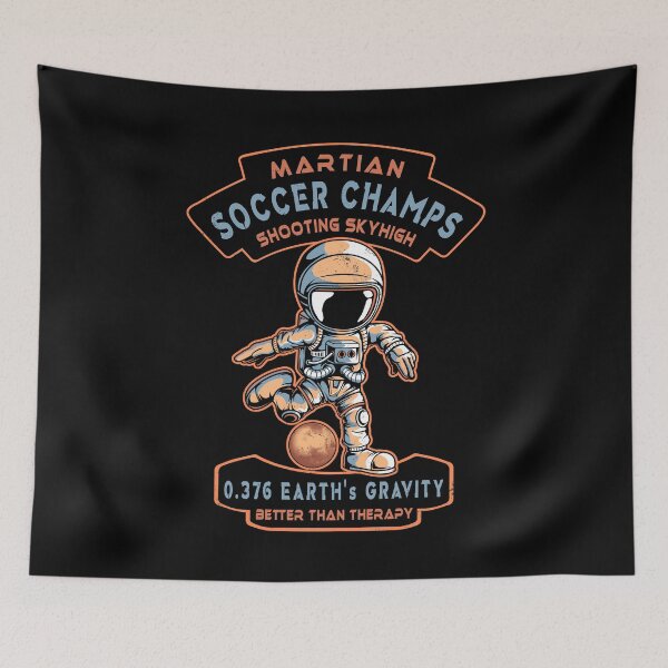 Item preview, Astronaut soccer designed and sold by NicGrayGraphic.
