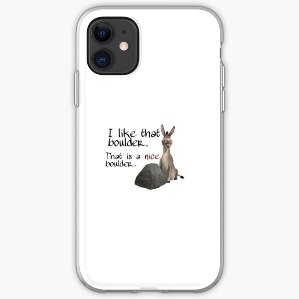 i like that boulder iPhone Soft Case
