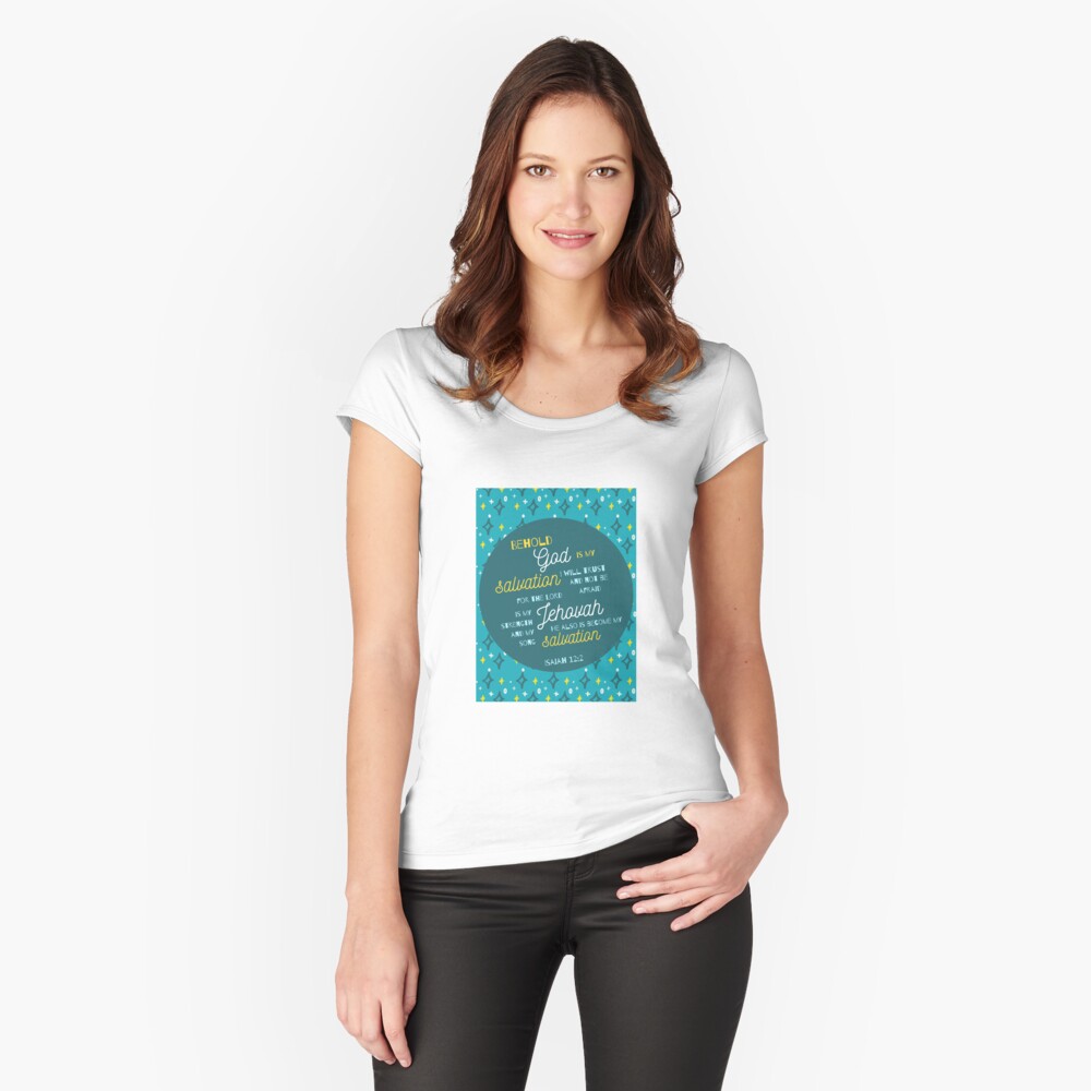 Item preview, Fitted Scoop T-Shirt designed and sold by DesignsbyEH.