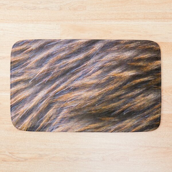 Item preview, Kiwi feathers, plumage, brown, close up. (From photograph of a live kiwi). designed and sold by JellyBeenzz.