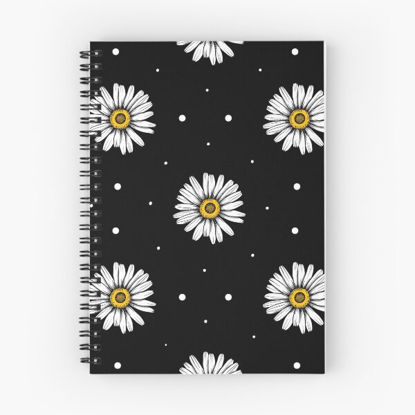 Item preview, Daisy pattern black designed and sold by PurpleTurtle8.