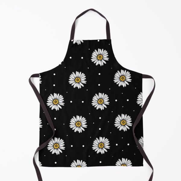 Item preview, Daisy pattern black designed and sold by PurpleTurtle8.