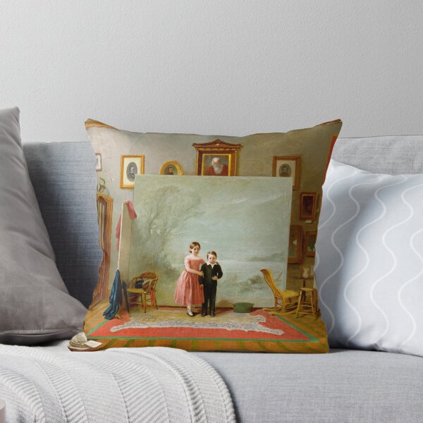 Item preview, Interior with Portraits - Thomas Le Clear designed and sold by brushandframes.