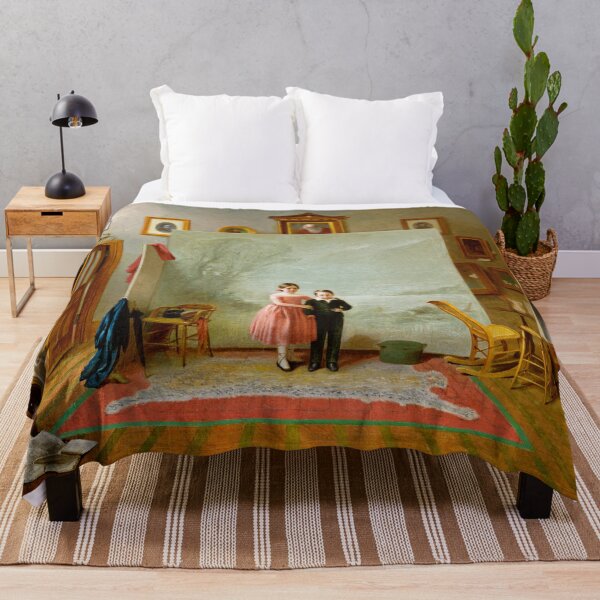 Item preview, Interior with Portraits - Thomas Le Clear designed and sold by brushandframes.