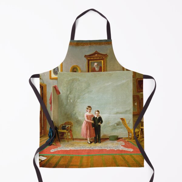Item preview, Interior with Portraits - Thomas Le Clear designed and sold by brushandframes.