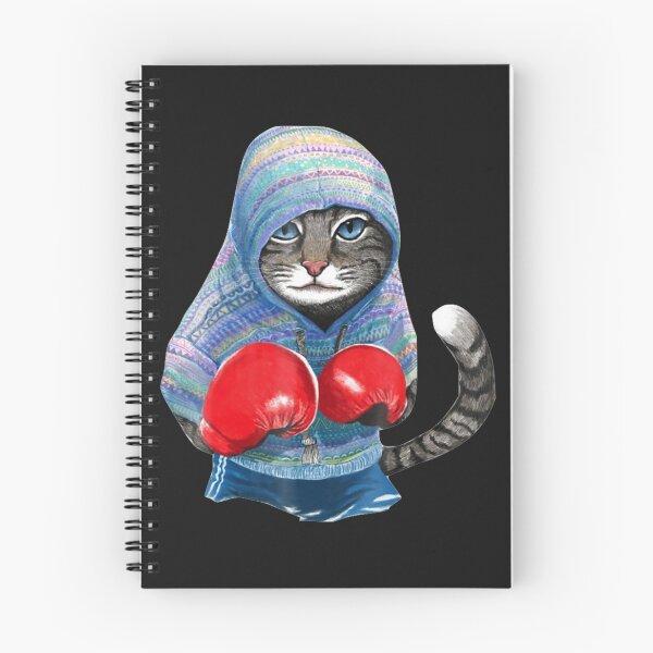Item preview, Cat In Boxing Suit designed and sold by SusanHoover.