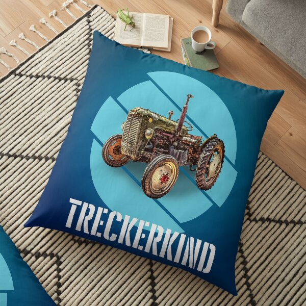 Tractor Child Floor Pillow