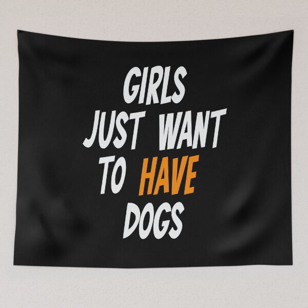Item preview, Girls Just Want To Have Dogs designed and sold by mehdi-bianco.