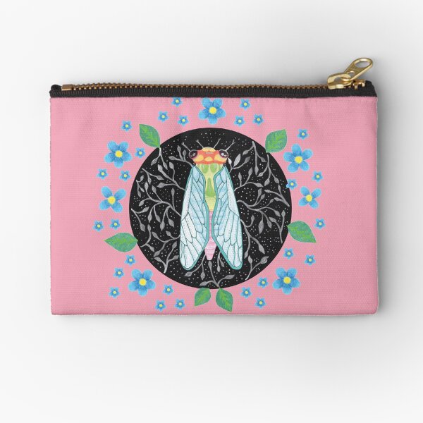 Forest Spirit: Cicada Zipper Pouch