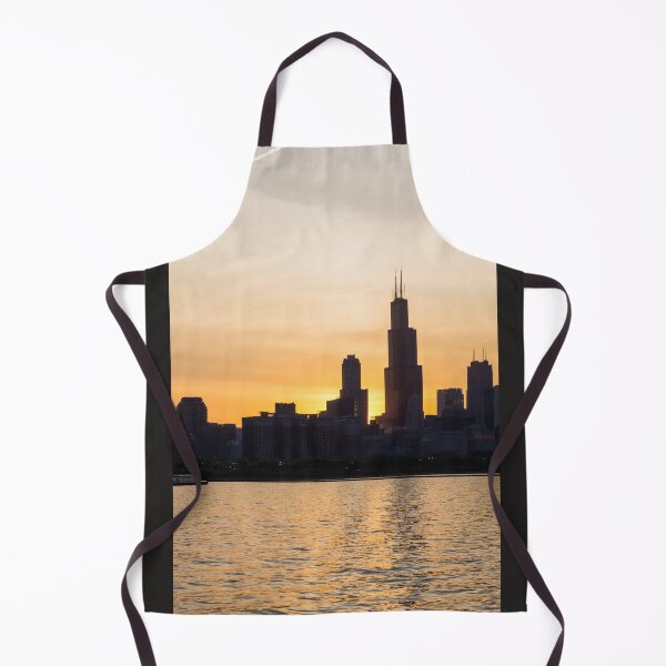 Item preview, Willis Tower Sunset Silhouette designed and sold by mljdwhite.