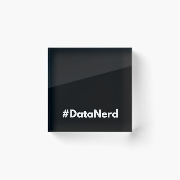 Item preview, Hashtag Data Nerd designed and sold by HashtagZone.