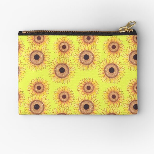 Sunflower Power Zipper Pouch