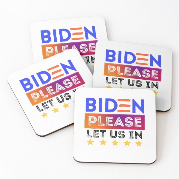Item preview, Biden Please Let Us In designed and sold by Joy Poddar.