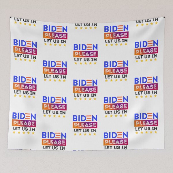 Item preview, Biden Please Let Us In designed and sold by Joy Poddar.