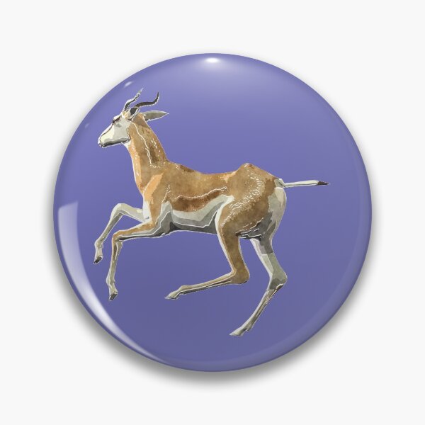 Item preview, Springbok Antelope Running designed and sold by Kay Patterson.