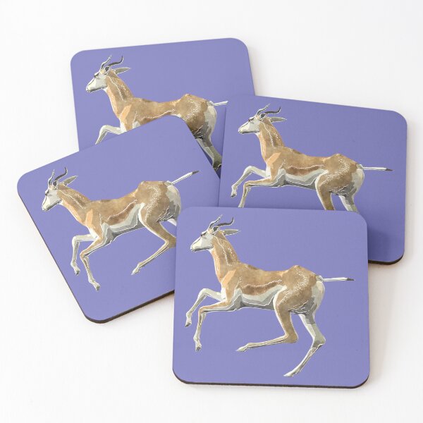 Item preview, Springbok Antelope Running designed and sold by Kay Patterson.