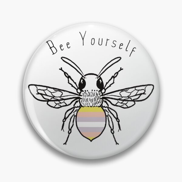 Item preview, Pan-Gender Bee designed and sold by Green-over-red.