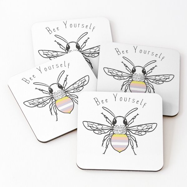 Item preview, Pan-Gender Bee designed and sold by Green-over-red.