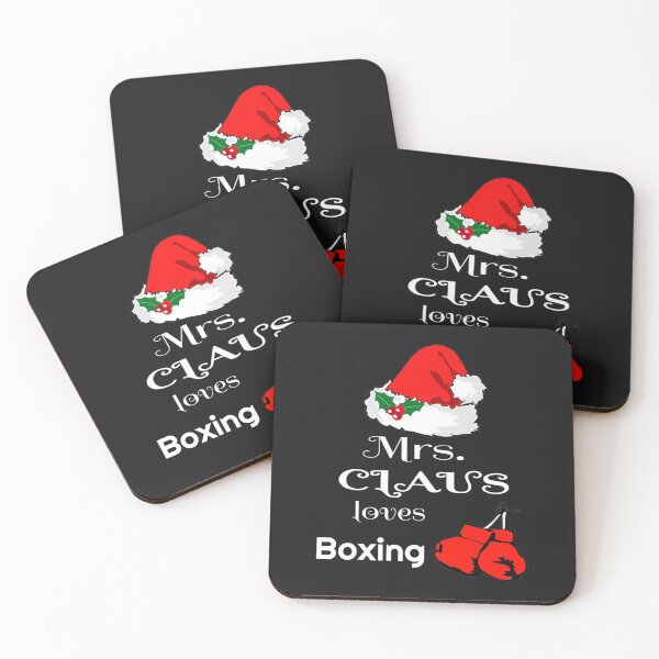Item preview, Christmas Boxing Mrs Claus Matching Pajama Santa Hat Xmas designed and sold by SusanHoover.
