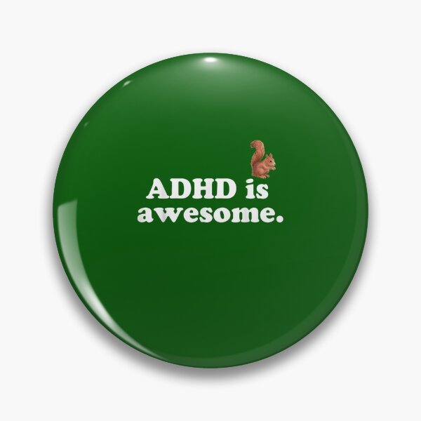 Item preview, ADHD is Awesome Squirrel designed and sold by onasffCarpe25.