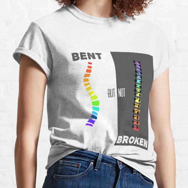 bent but not broken spine Classic T-Shirt