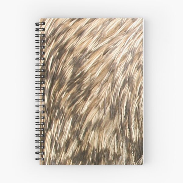 Item preview, Emu feathers, plumage, browns, layered, close up. (From photograph of a live emu). designed and sold by JellyBeenzz.