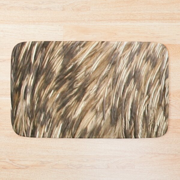 Item preview, Emu feathers, plumage, browns, layered, close up. (From photograph of a live emu). designed and sold by JellyBeenzz.