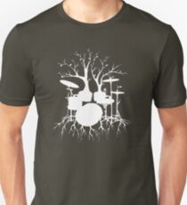 "Live the Beat to the Tempo of Creation" ~ drum tree art , version1 Unisex T-Shirt