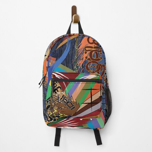 Item preview, Modern colorful artwork of geometric shapes designed and sold by Delqabel.