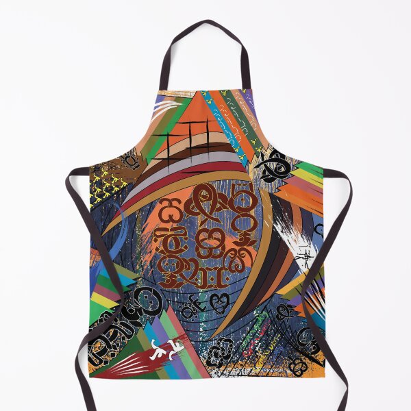 Item preview, Modern colorful artwork of geometric shapes designed and sold by Delqabel.