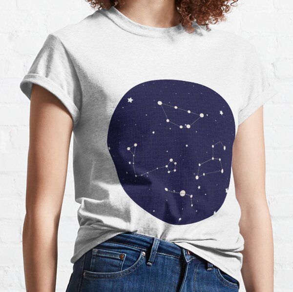 Constellation Night Sky Classic T-Shirt