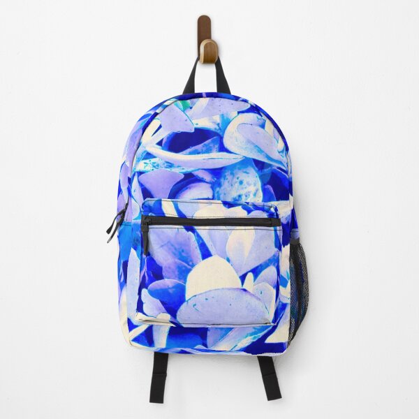 Item preview, Lilac Blue Leaf Pattern design Melbourne nature Art designed and sold by MelbourneGarden.
