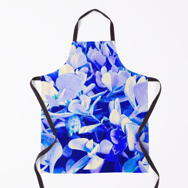 Item preview, Lilac Blue Leaf Pattern design Melbourne nature Art designed and sold by MelbourneGarden.