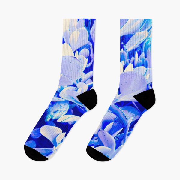 Item preview, Lilac Blue Leaf  Pattern design Melbourne nature Art  designed and sold by MelbourneGarden.