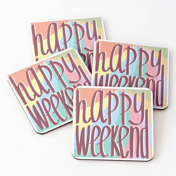 Item preview, Happy weekend designed and sold by Trista Designs.