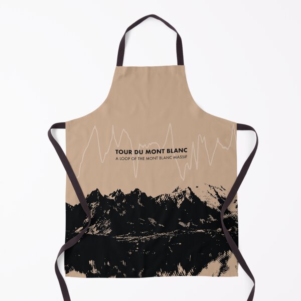 Item preview, Tour Du Mont Blanc Elevation Art - Brown designed and sold by PilgrimageShop.