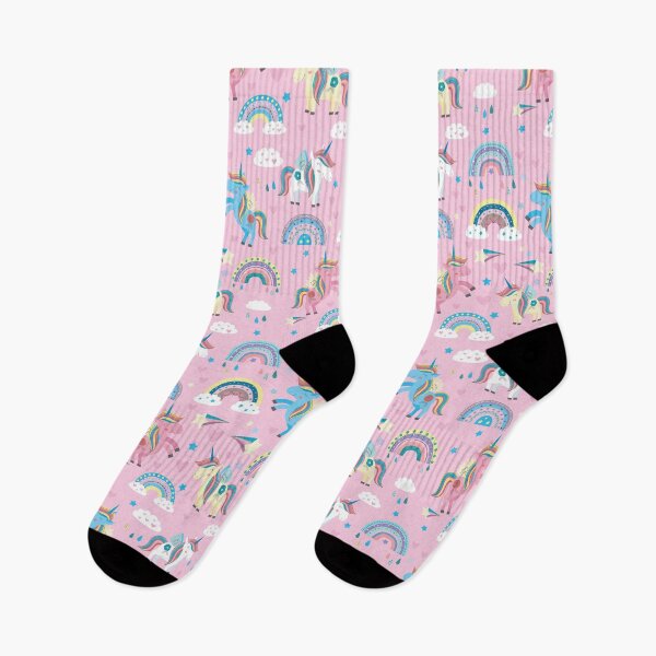 Item preview, Cute Unicorns and Rainbows designed and sold by renegadesparrow.