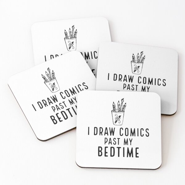 Item preview, I Draw Comics past My Bedtime designed and sold by AwesomeWorld1.