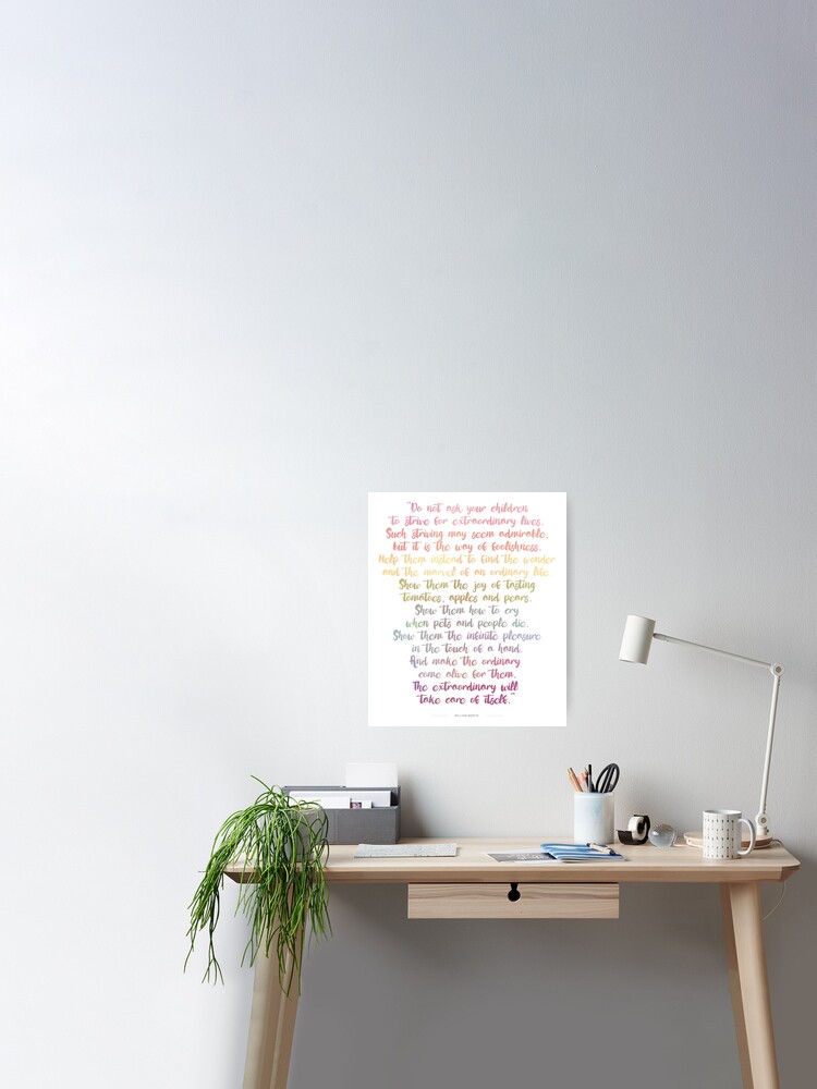 William Martin Poem Poster By Stephaniemacmac Redbubble