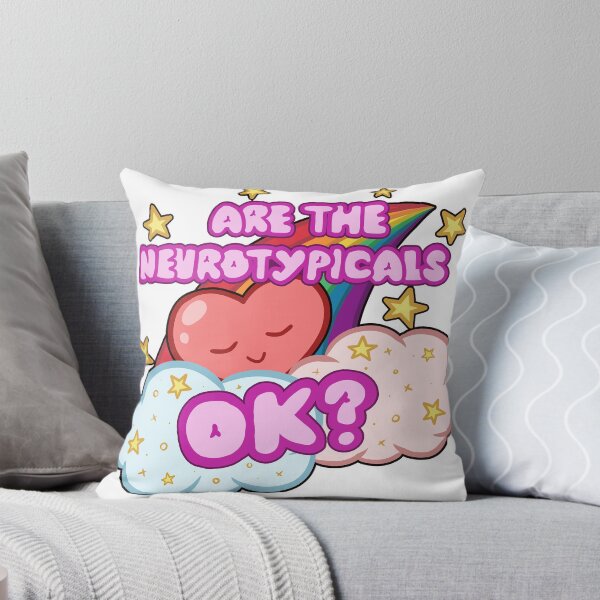 Artikelvorschau, Sind die Neurotypen in Ordnung? - Neurodiversity Cute Sticker - Aspie ADHS-Sätze entworfen und verkauft von aviandalek.
