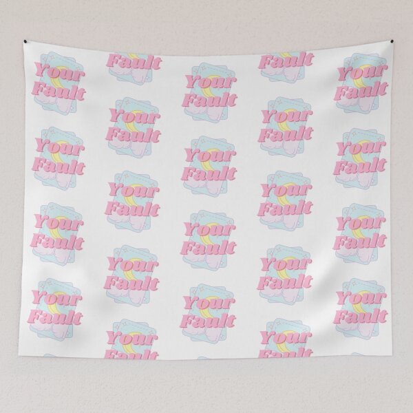 Item preview, Your Fault Pastel Pink designed and sold by CynthSky.