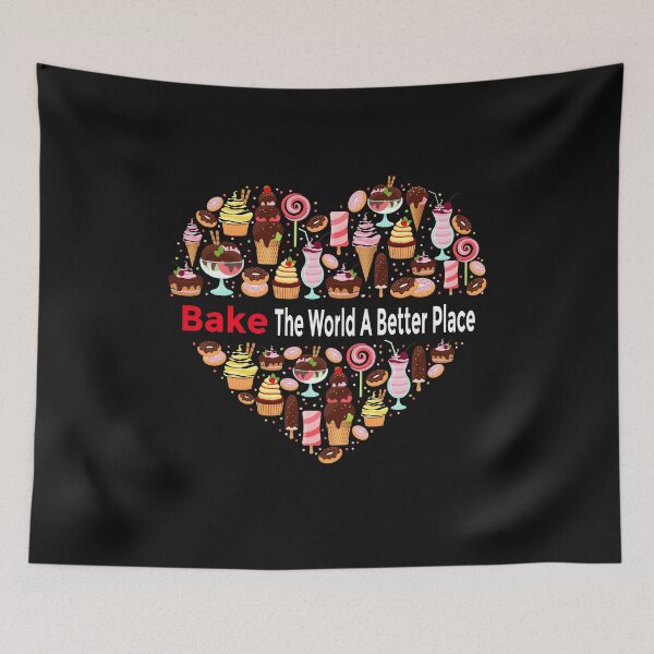 Item preview, Bake The World A Better Place, Baker heart Shirt, Baker Gift For Baker, Chef Shirt, Chef Gift, Cooking Shirt, Cooking Gift, Culinary Teacher designed and sold by Trendy Shirt.