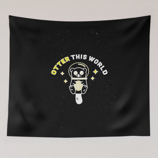 Item preview, Otter This World - Funny Space designed and sold by TesSpace.