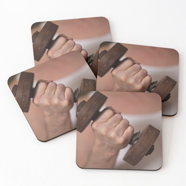 Item preview, fist with iron dumbbell  designed and sold by mrivserg.