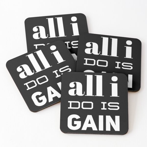 Item preview, All I Do Is Gain designed and sold by Allyoudois.