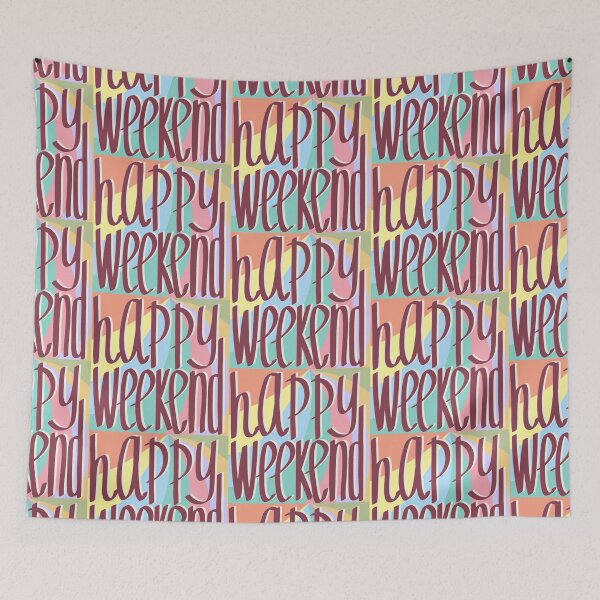 Item preview, Happy weekend designed and sold by Trista Designs.